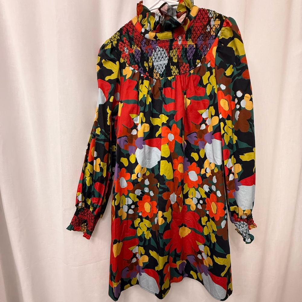 CROSBY by Mollie Burch Floral Long Sleeve Dress